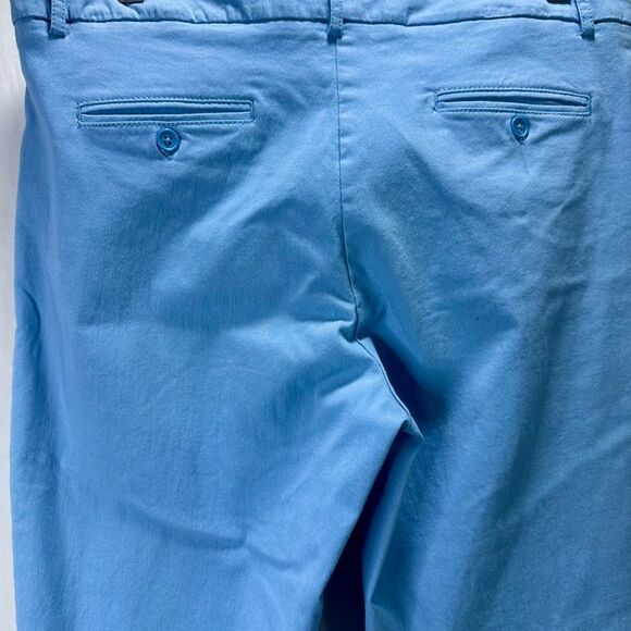 Zac & Rachel Blue Straight Leg Pants Classic Fit Size 12 - Picture 9 of 11